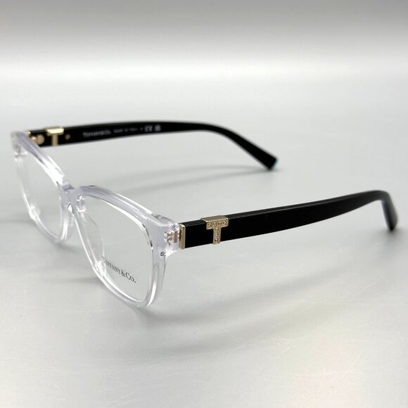 Tiffany & Co. Eyeglasses Frames TF 2233-B 8047 Clear Black 54-16-140 - Picture 1 of 10